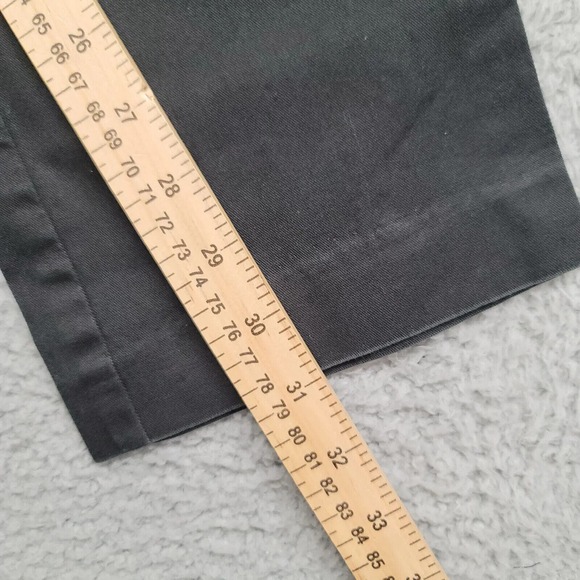 Chaps Pants Womens 4 Black Straight Dress Slacks Casual Flat Front Pockets Work - Picture 9 of 11